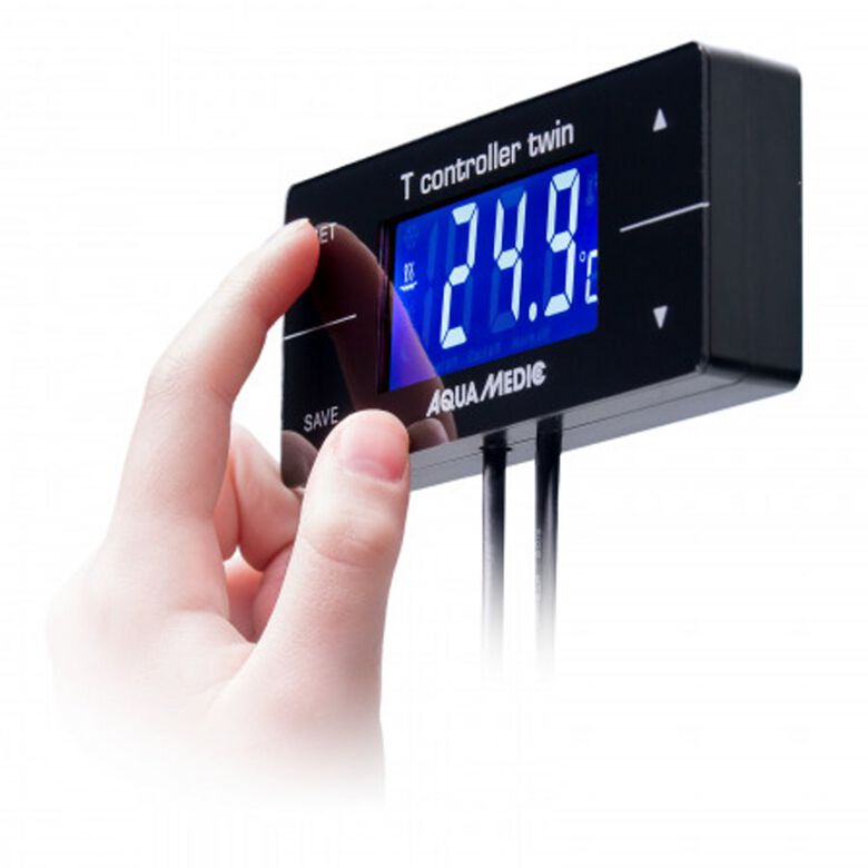 Aquamedic T Controller Twin monitor de temperatura digital para acuarios