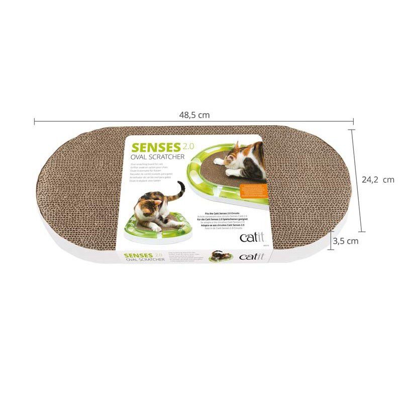 Rascador para gatos Catit Senses 2.0 ovalado, , large Imagen numero 2