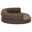 Vidaxl colchón de cama ergonómico marrón para perros, , large indicador imagen numero 9