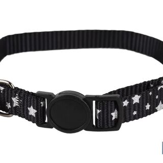 Cofan Collar negro con Cascabel para Gatos