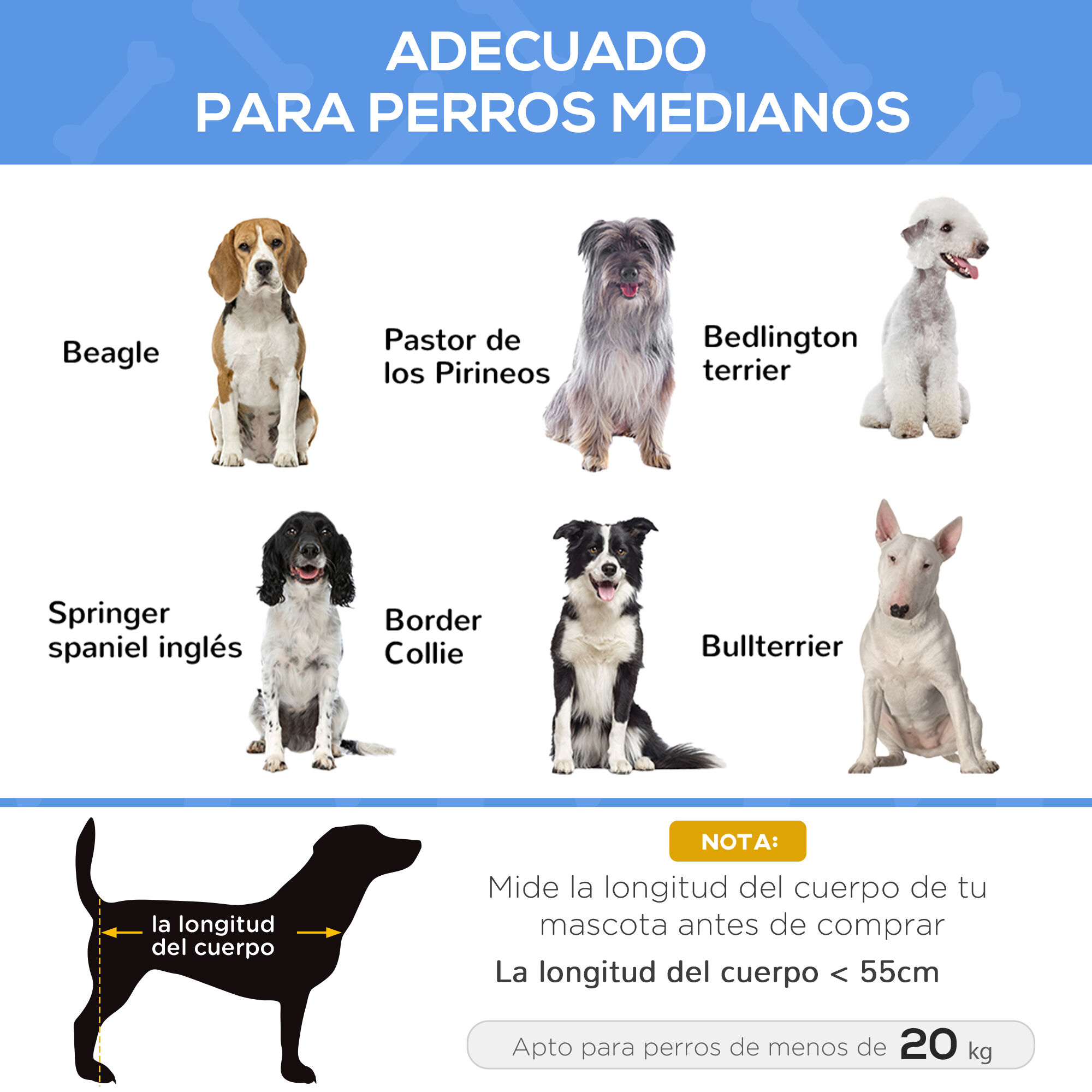 PawHut Cama Elevada Perros Negro, , large Imagen numero 4