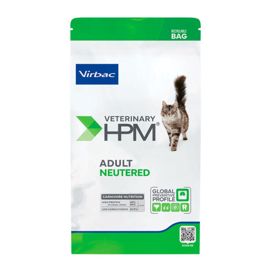 Virbac HPM Veterinary Adult Esterilizado Pienso Cerdo para gatos