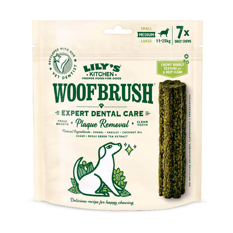 Lily's Kitchen Snacks Dentales Woofbrush Small para perros, , large image number null