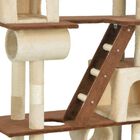 Rascador con postes de sisal para gatos color Beige, , large image number null