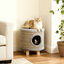PawHut Casa para Gatos Gris, , large indicador imagen numero 2