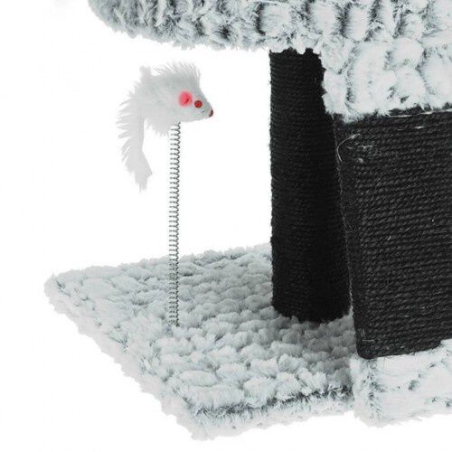 Pets Collection mueble rascador gris para gatos, , large Imagen numero 4