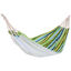 Outsunny Hamaca de Algod&oacute;n para Jard&iacute;n 200x150 cm Hamaca Colgante Port&aacute;til Carga M&aacute;x. 180 kg para Acampar Piscina Camping Rayas Multicolor, , large indicador imagen numero 1