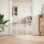 vidaXL Puerta para perros plegable 3 paneles madera álamo blanca 150cm, , large indicador imagen numero 8