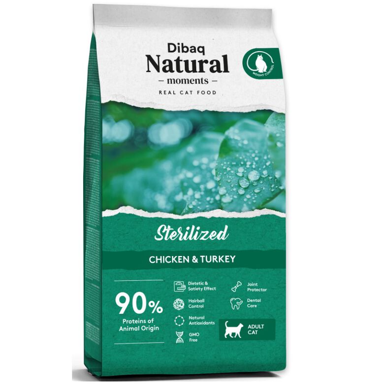 Divac natural moments protector articular pavo para gatos esterilizados