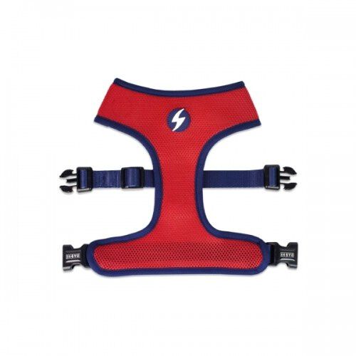 Dashi neo mesh stripes arn&eacute;s rojo y azul para perros, , large Imagen numero 2