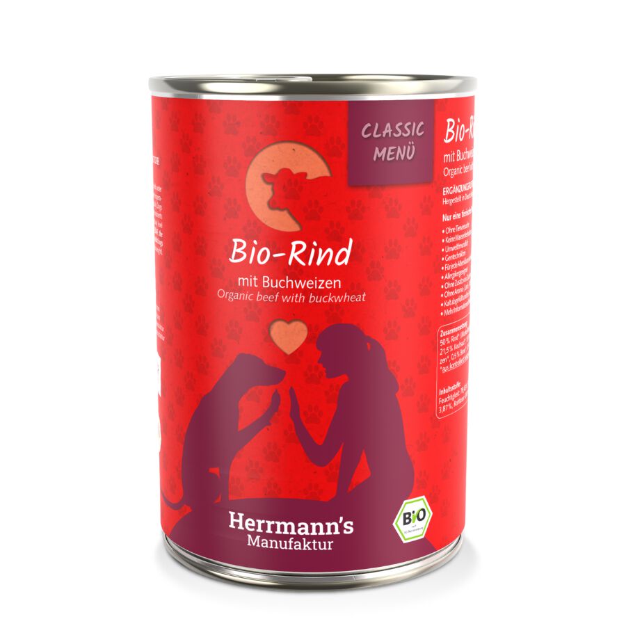 Classic BIO Ternera con trigo sarraceno 6 x 800g, , large Imagen numero 2
