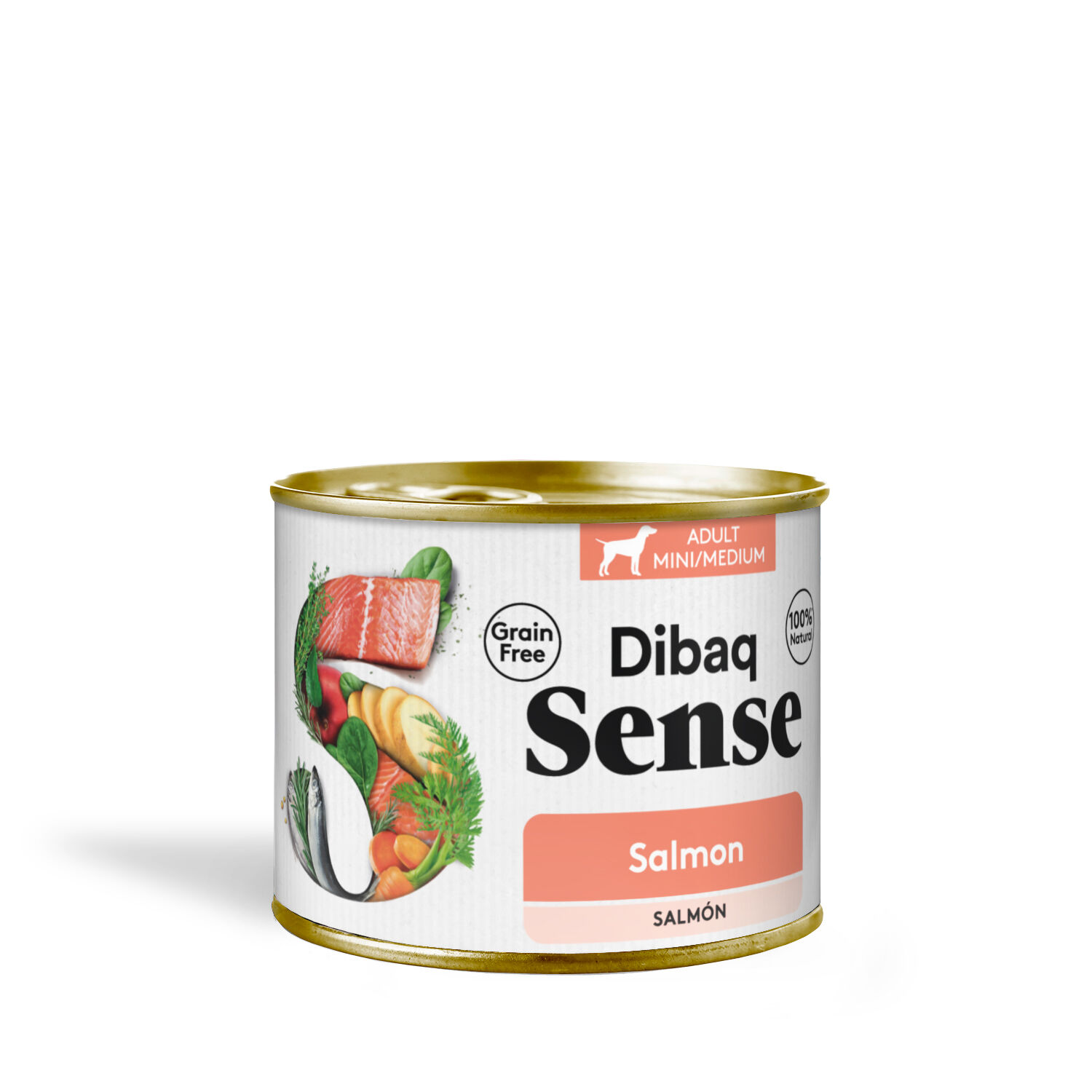 Dibaq Sense Salm&oacute;n 190 gr para perro, , large Imagen numero 1