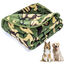 Nobleza Manta Suave de Felpa para Perros, Manta Suave y Cálida para Perros Gatos y Otras Mascotas, Lavable, Manta de Alta Calidad para Cama y Sofá para Perro, Verde Camuflado 120 * 100 cm, , large indicador imagen numero 1