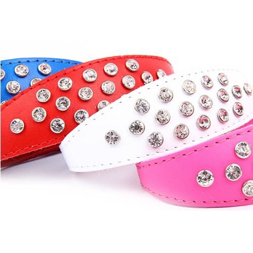 Collar piel Exclusive Cristal COLLAR EXCLUSIVE AZUL TALLA 4, , large Imagen numero 2