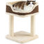 COSTWAY &Aacute;rbol Rascador Compacto para Gatos, Altura 50 cm, Torre de Sisal Natural Alfombrado con Plataforma Felpa y Poste de Rascado, Torre para Rascar, Relajarse y Dormir (Beige), , large indicador imagen numero 1