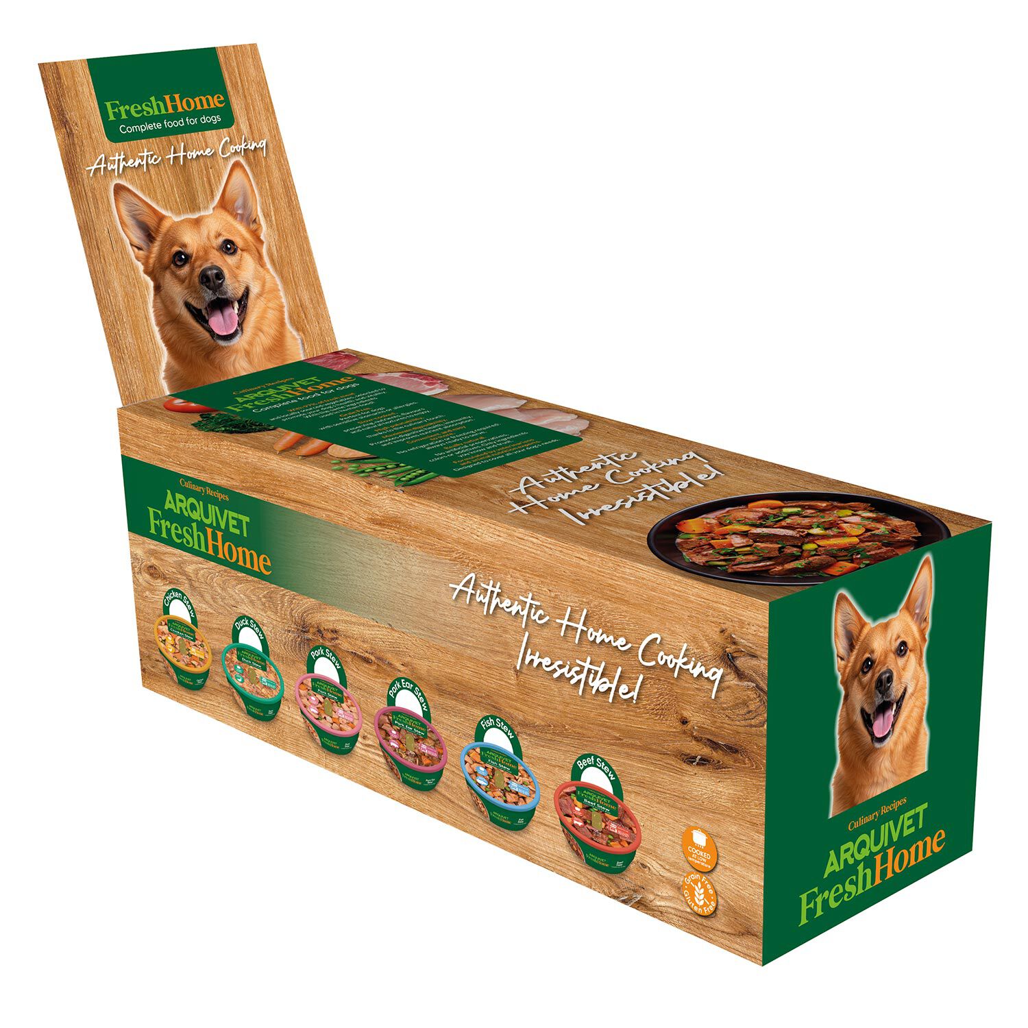 PACK 9 unidades Fresh Home Duck Stew 280g thumbnail