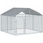 PawHut Perrera de Exterior con Toldo, , large indicador imagen numero 1