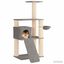 vidaXL &Aacute;rbol para gatos con postes de sisal Muebles Gatos &Aacute;rbol Interior, , large indicador imagen numero 3
