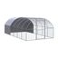 VidaXL Gallinero Exterior plateado, , large indicador imagen numero 1
