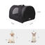 Nobleza - Bolso Transportín de Viaje Plegable para Perros y Gatos, Tela Oxford, Color Negro, Talla S, (34*21*22)cm, , large indicador imagen numero 5