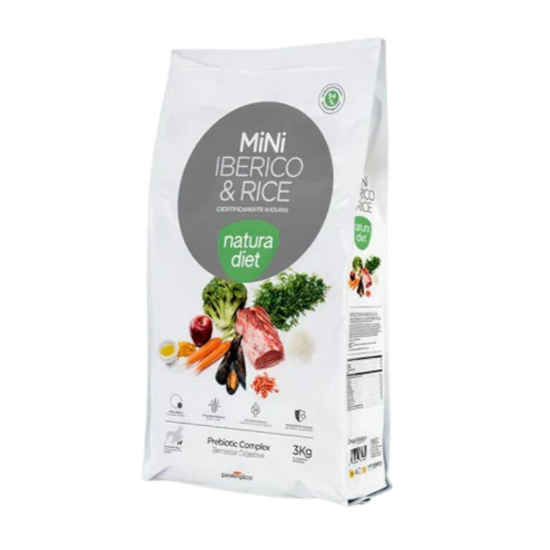 85 g Natura Diet Mini Ibérico y Arroz Pienso para perros