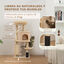 PawHut Árbol para Gatos Beige, , large indicador imagen numero 10