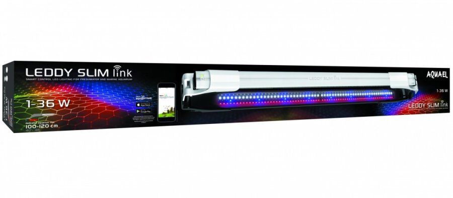 Aquael LEDDY SLIM LINK - 2.0 (100>120 cm.) BLANCA, , large Imagen numero 1