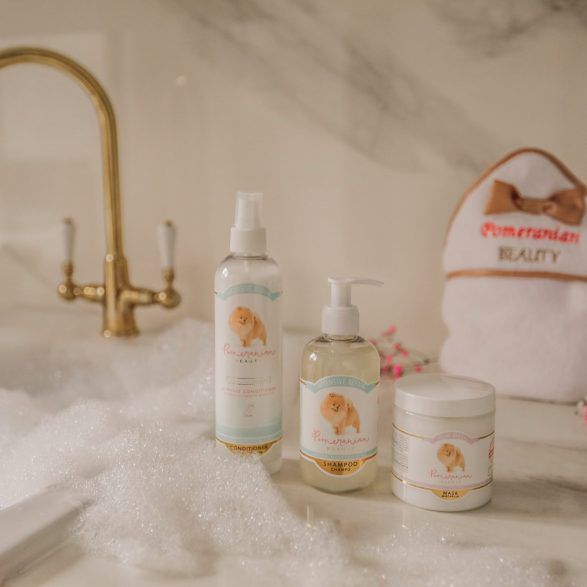 Pomeranian beauty Pack hidratacion intensiva para perro pomerania