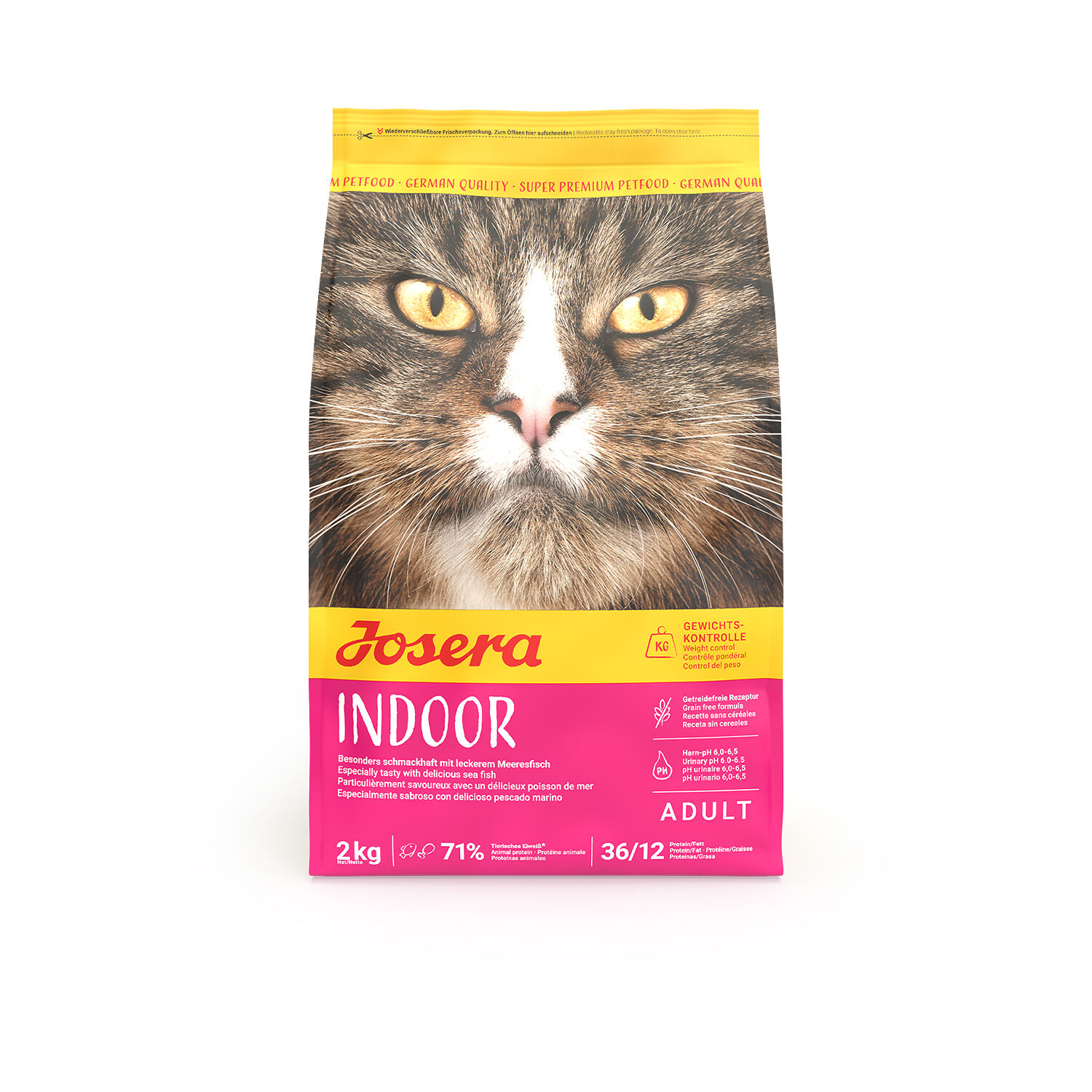 Saco Gato Indoor, JOSERA, 2 kg, , large Imagen numero 1