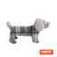 Tootoy! Tartan Dog Cuddler Grey Peluche para perros salchicha, , large indicador imagen numero 1