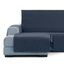 Vipalia Protector Funda Chaise Longue Lisa. Cubresofa Chenilla. Diseño Elite. Color Azul. Chaise Largo Izquierda, , large indicador imagen numero 1