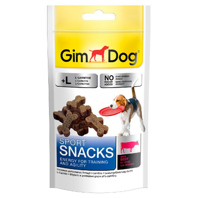 60 g GimDog Sport Huesitos Ternera para perros