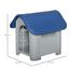 Caseta para perros pequeños y mini color Azul y Gris, , large indicador imagen numero 2