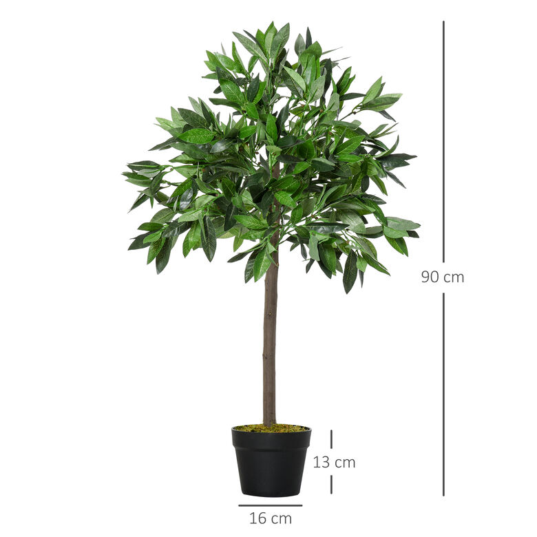 Outsunny Plantas Artificiales de Decoración para hogar thumbnail