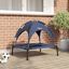 vidaXL Cama para Perros con Dosel Sofá Silla Tela Oxford y Acero Azul, , large indicador imagen numero 2