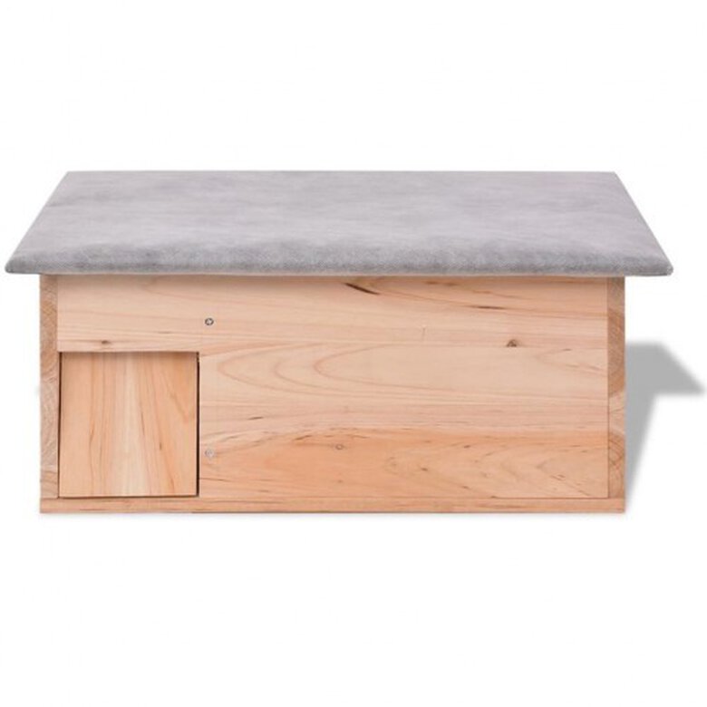 Casa de madera para erizos color Beige, , large image number null