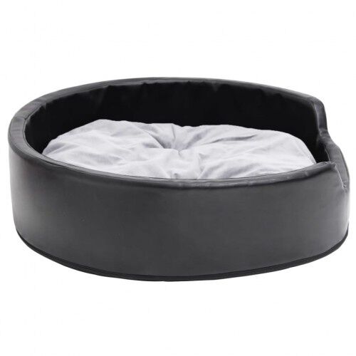 VidaXL Cama Color Negro y Gris Con Coj&iacute;n para perros y gatos, , large Imagen numero 8