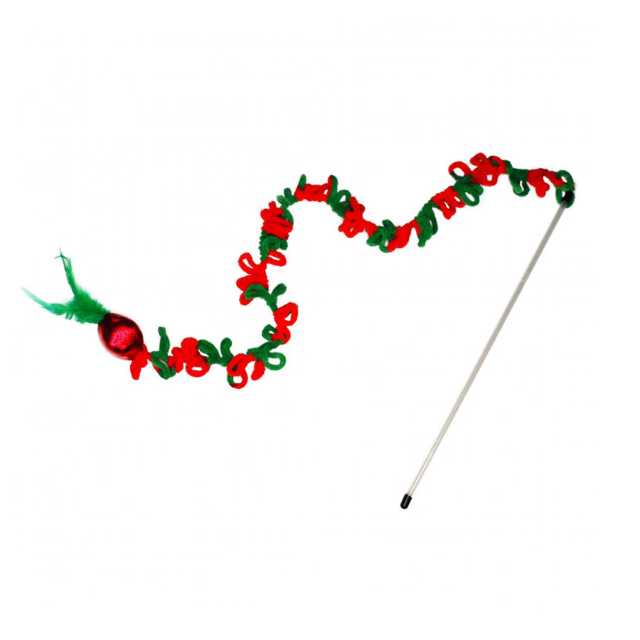 Kong Holiday Teaser Loopz ca&ntilde;a para gatos, , large Imagen numero 1