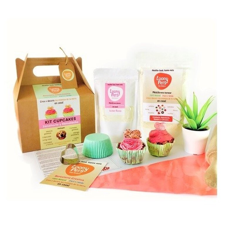 Loonypets kit de repostería canina cupcakes, , large image number null