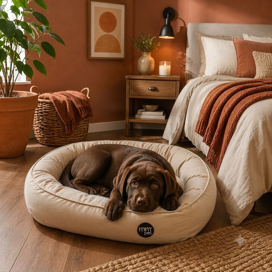 CAMA PERRO O GATO OVALADA SCARLET MMPET PREMIUM, , large Imagen numero 5