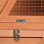 Vidaxl conejera de madera marrón para animales, , large indicador imagen numero 2