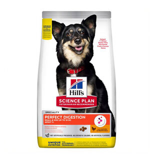 Hill’s Science Plan Perfect Digestion Small & Mini Adult Pollo pienso para perros