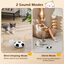 Nobleza - 5-in-1 Juguetes para Gatos con LED Rojo, Juego gatos Inteligencia Automático en Movimiento para Gatos, Juguetes para Gatos Inteligentes con Pluma y Bola con Muelle, Blanco y negro, , large indicador imagen numero 4