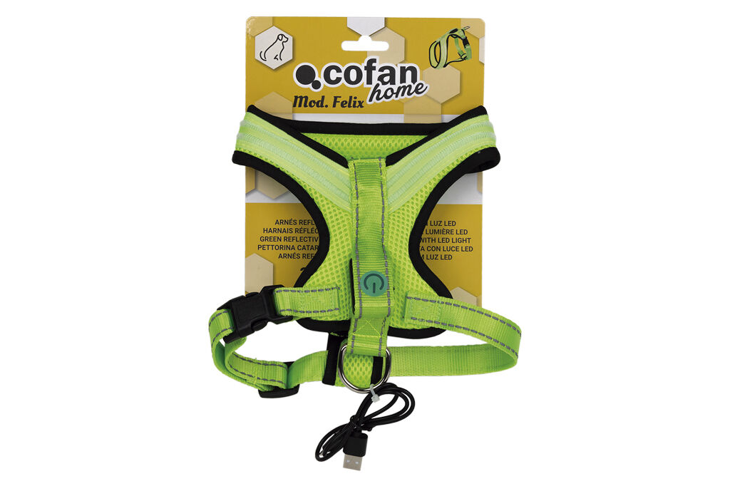 Arn&eacute;s Reflectante con Luz para Perros | Tres modos de Proyecci&oacute;n | Tama&ntilde;o S-M, , large Imagen numero 4