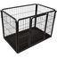 Perrera Kazan de acero para perros color Negro, , large indicador imagen numero 1