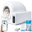 Nobleza - SL04 Arenero Autolimpiable para Gatos 72L, Caja de Arena Autom&aacute;tica con Control por App, Triple Desodorizaci&oacute;n y Sensor de Seguridad Antiatascos para M&uacute;ltiples Gatos, , large indicador imagen numero 1