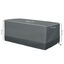 Outsunny Funda Protectora para Muebles de Jardín Tela Oxford 600D Impermeable Cubierta de Muebles de Mesas Sillas Sofás Exterior con Cordón y Hebilla 190,5x72x76 cm Gris, , large indicador imagen numero 3