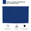 Outsunny 2 Paredes Parte Laterales para Carpa 3x2 Lado Parasol de Gazebo Tela Oxford con 2 Ventanas Medidas Apto para 3x3 3x6 Azul, , large indicador imagen numero 4