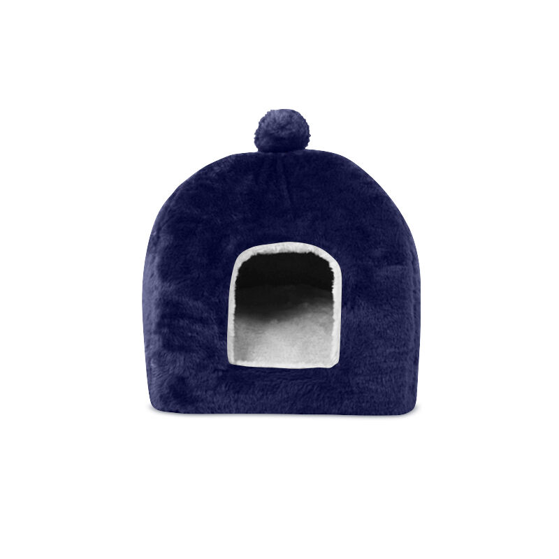 Gauty Cama para Perros y Gatos  Pelo - Azul y blanco, , large Imagen numero 1