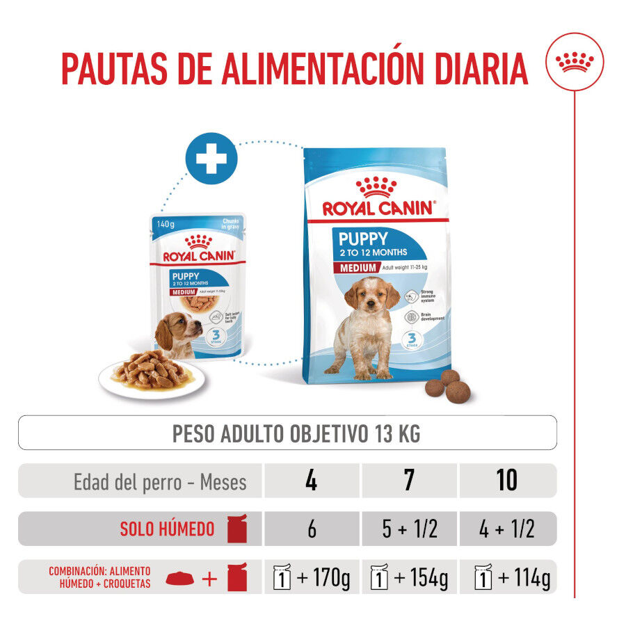 Royal Canin Medium Puppy Sobres para perros thumbnail
